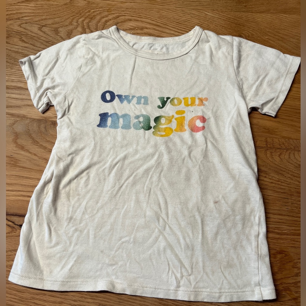 Charming Cream 'Own Your Magic' Kids T-Shirt